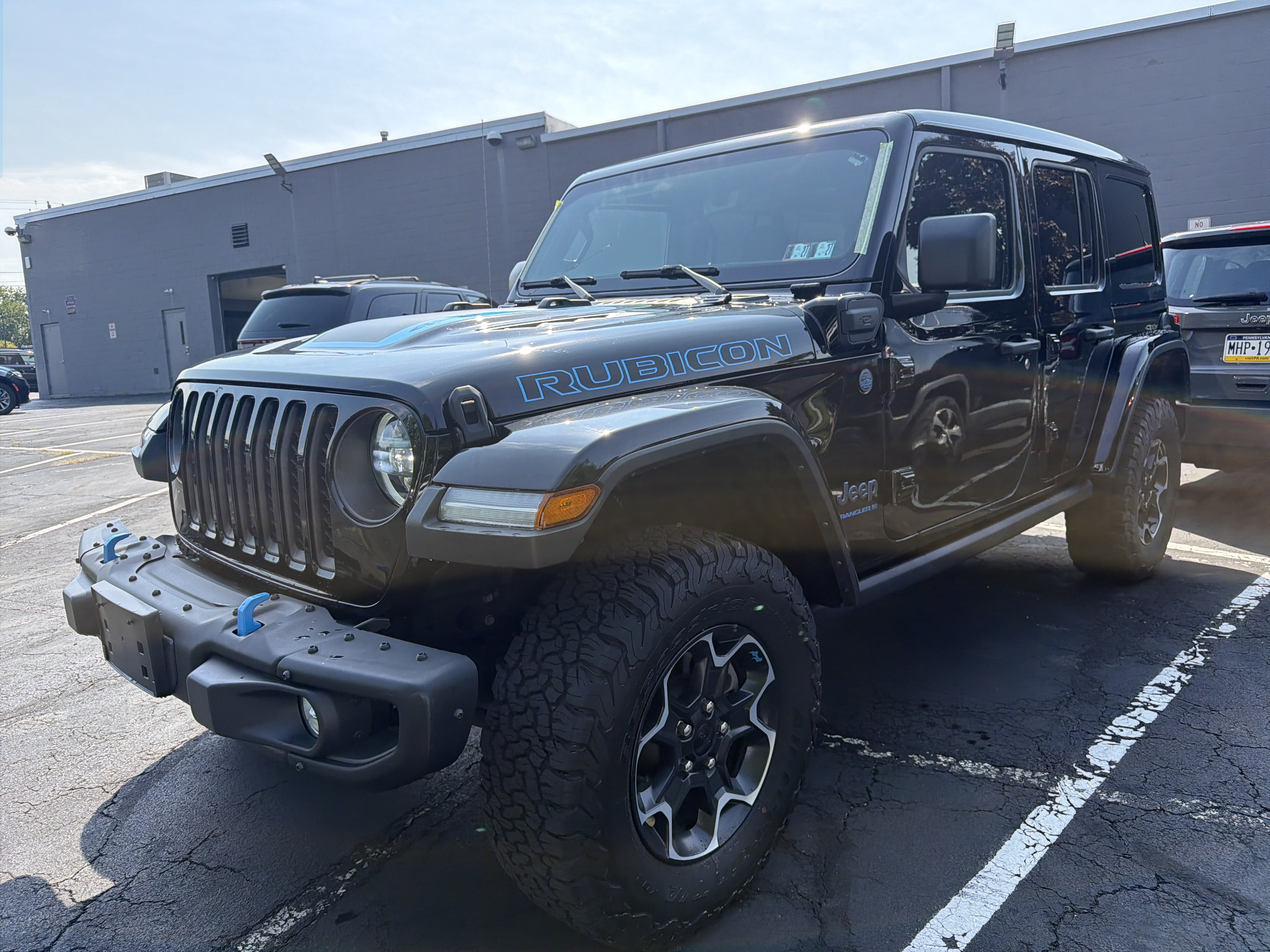 Certified 2023 Jeep Wrangler Unlimited Rubicon 4xe w/ Steel Bumper Group AWD/4WD image 3