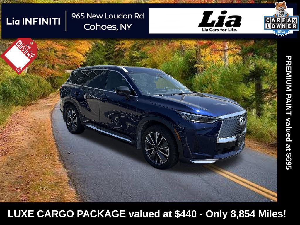 Certified 2026 INFINITI QX60 Luxe w/ Cargo Package AWD/4WD 360° Tour