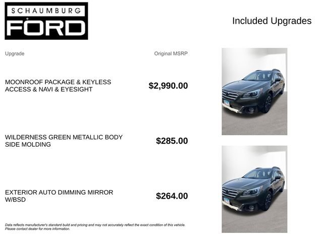 Used 2015 Subaru Outback 2.5i Limited image 4