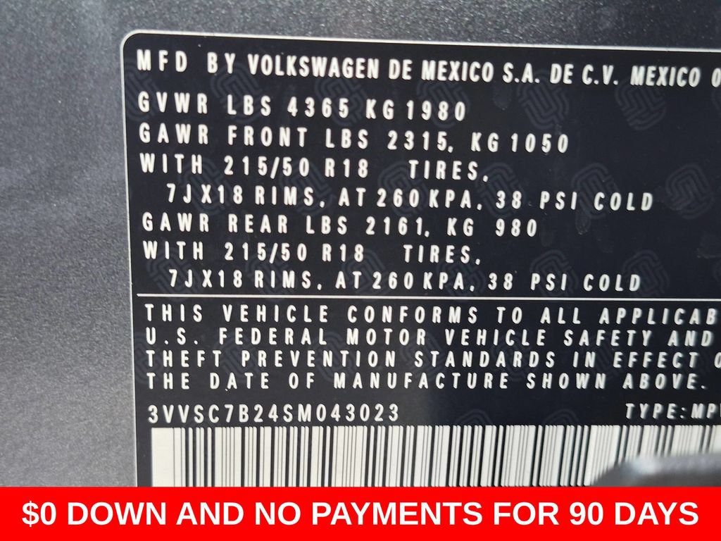 Used 2025 Volkswagen Taos SE FWD image 35