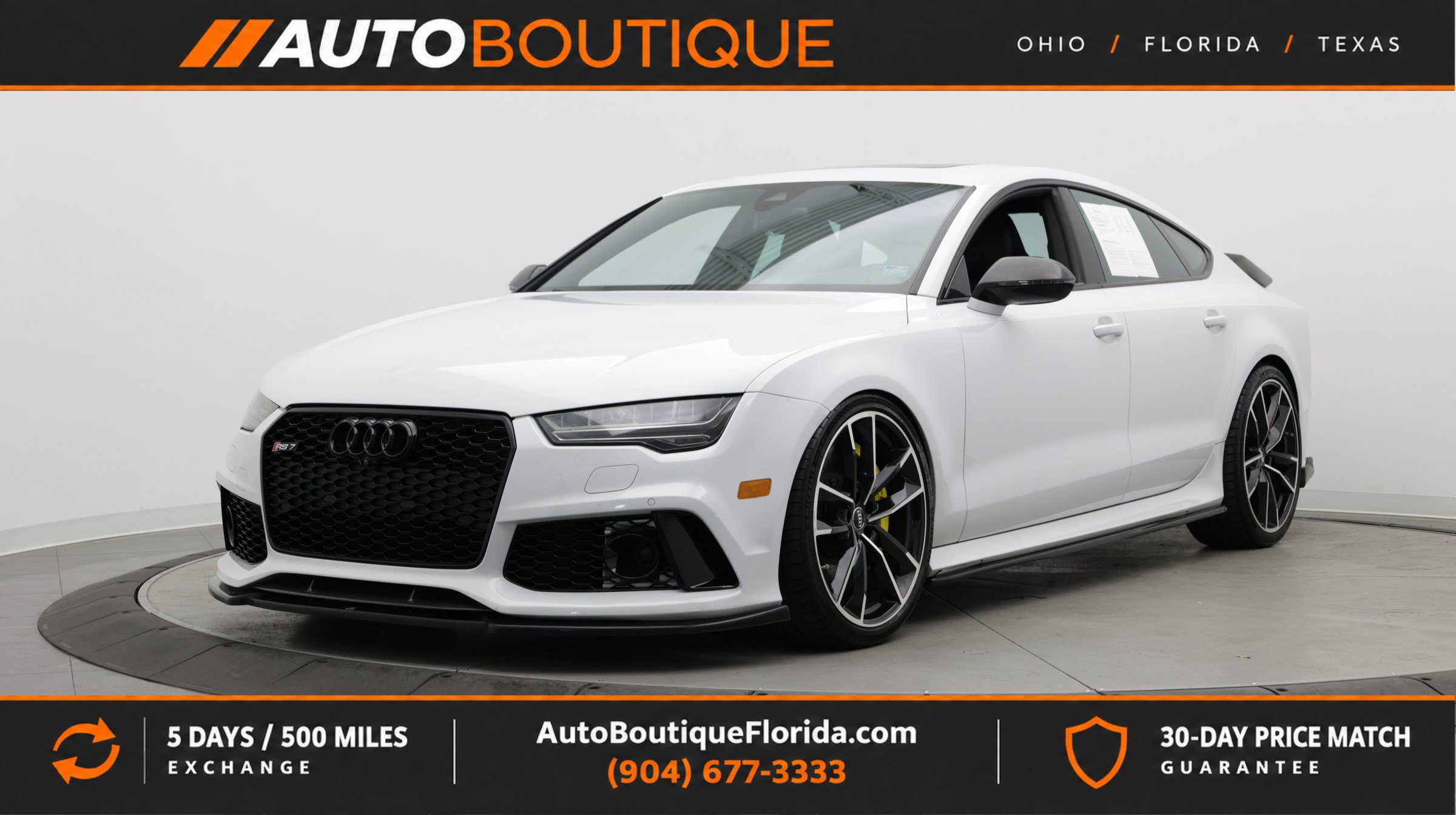 Used 2018 Audi RS 7 Performance w/ Driver Assistance Package AWD/4WD image 1