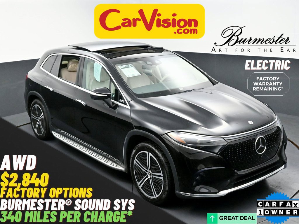 Used 2023 Mercedes-Benz EQS 450+ 4MATIC SUV image 1