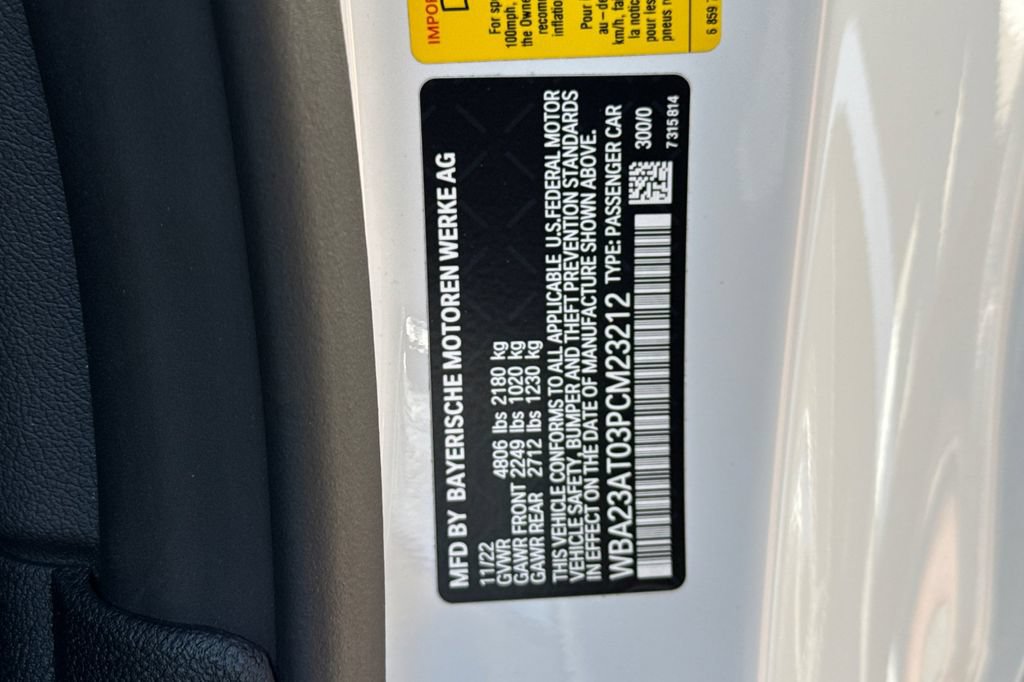 Used 2023 BMW 430i Convertible w/ Convenience Package RWD image 36