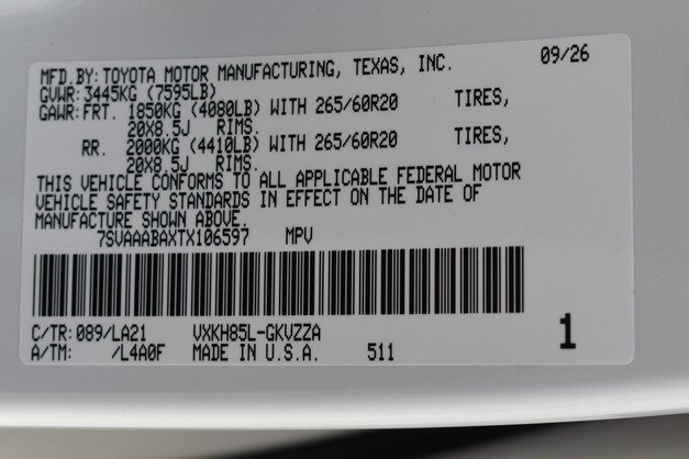 New 2026 Toyota Sequoia 4WD image 18