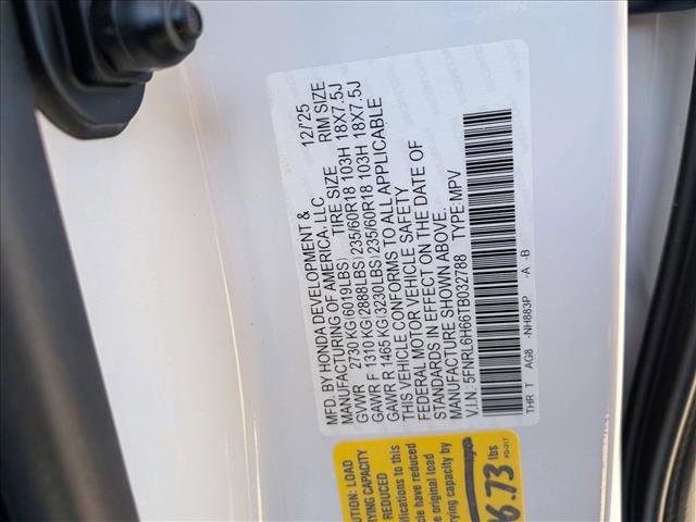 New 2026 Honda Odyssey EX-L image 17