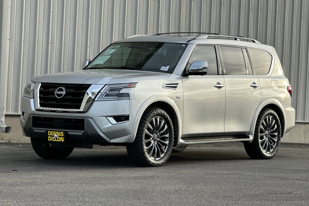 Used 2021 Nissan Armada Platinum w/ Captain's Chairs Package image 8