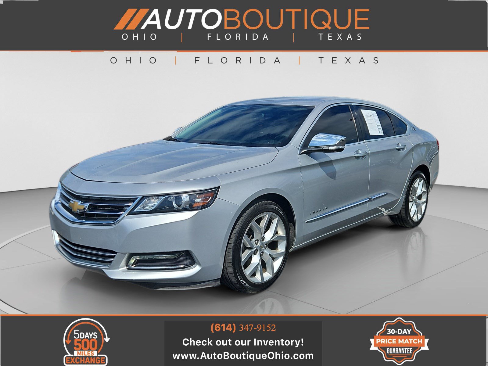 Used 2018 Chevrolet Impala Premier