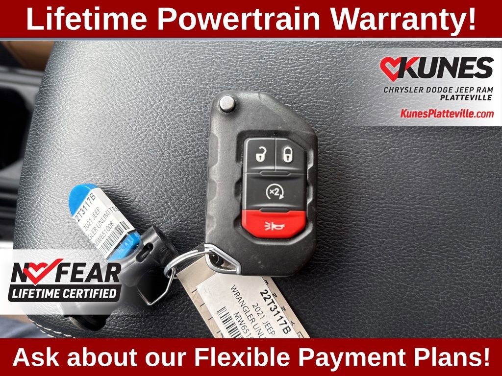 Used 2021 Jeep Wrangler Unlimited Rubicon image 36