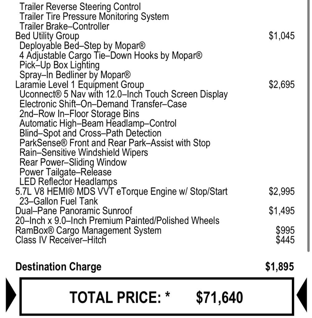 Used 2023 RAM 1500 Laramie AWD/4WD image 23