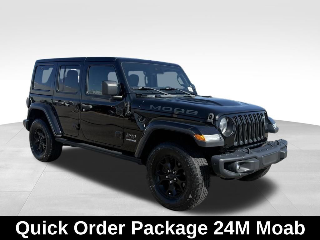 Used 2019 Jeep Wrangler Unlimited Sahara w/ Quick Order Package 24M Moab AWD/4WD image 7