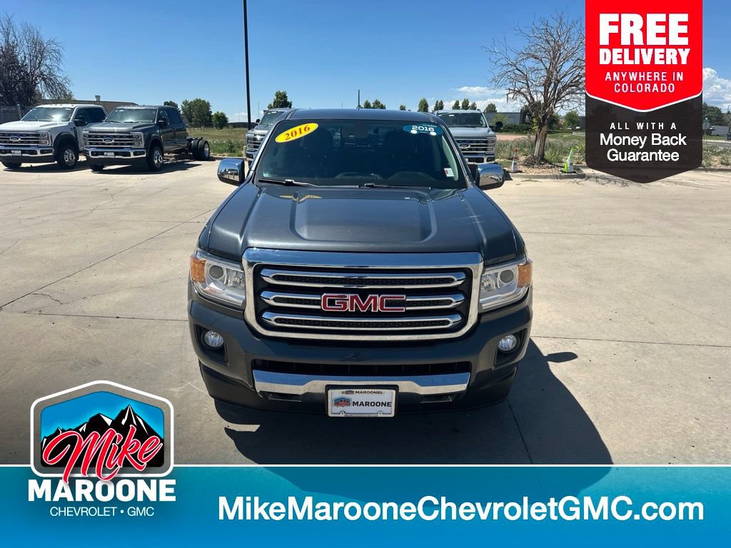 Certified 2016 GMC Canyon SLT w/ Driver Alert Package AWD/4WD image 1
