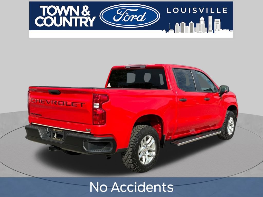 Used 2023 Chevrolet Silverado 1500 W/T w/ Z71 Off-Road Package AWD/4WD image 3