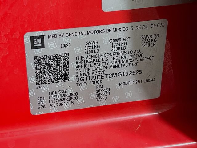 Used 2021 GMC Sierra 1500 AT4 w/ AT4 Premium Package AWD/4WD image 31
