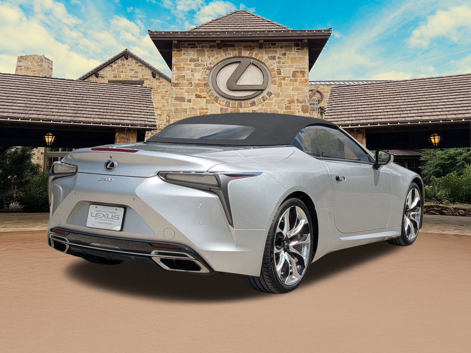 Certified 2021 Lexus LC 500 Convertible w/ Touring Package RWD image 2