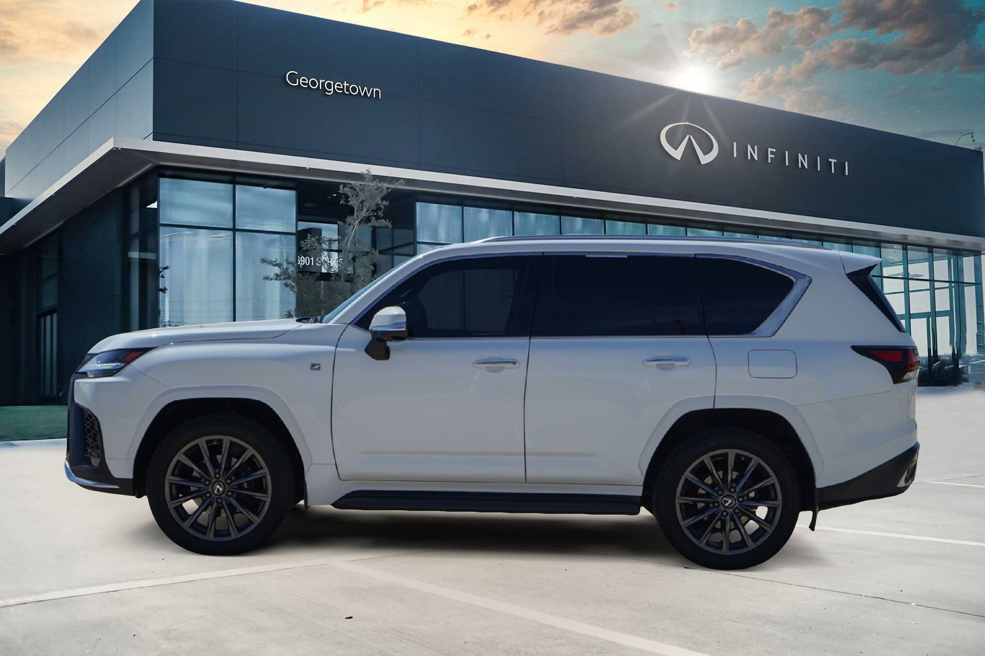 Used 2023 Lexus LX 600 F Sport w/ Accessory Package (Z1) image 6