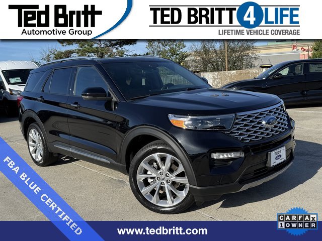 Certified 2022 Ford Explorer Platinum w/ Equipment Group 601A