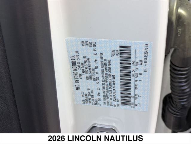 New 2026 Lincoln Nautilus Premier image 15