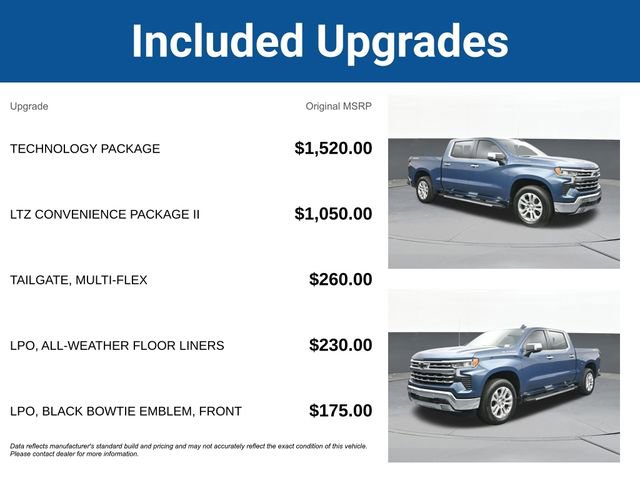 Used 2024 Chevrolet Silverado 1500 LTZ w/ Technology Package image 5