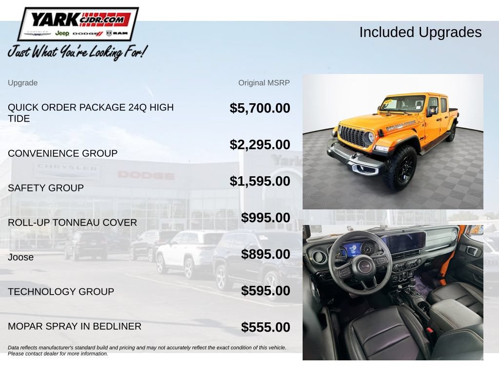 Certified 2025 Jeep Gladiator Sport AWD/4WD image 5