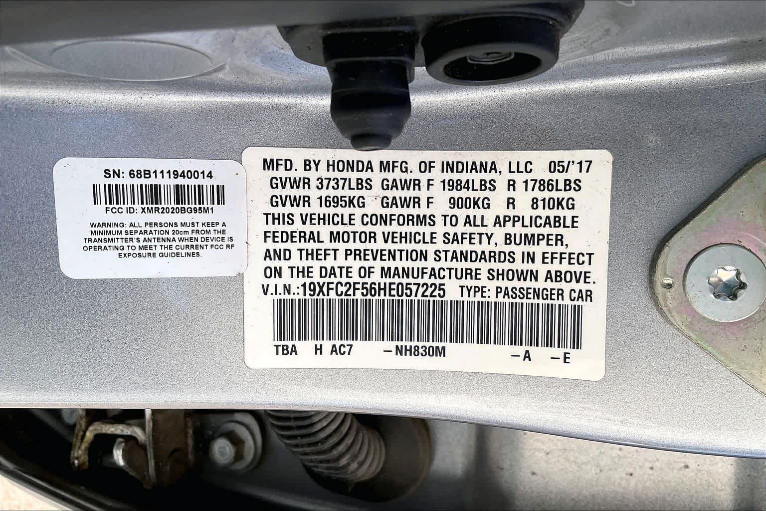 Used 2017 Honda Civic LX image 34