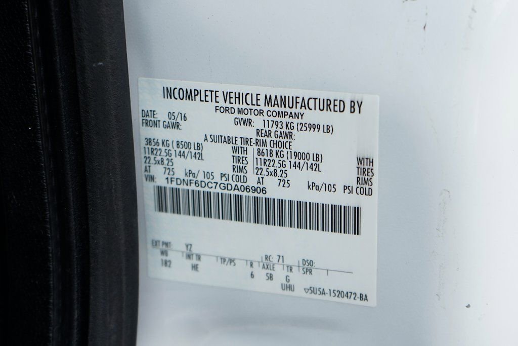 Used 2016 Ford F650 2WD Regular Cab Super Duty image 52