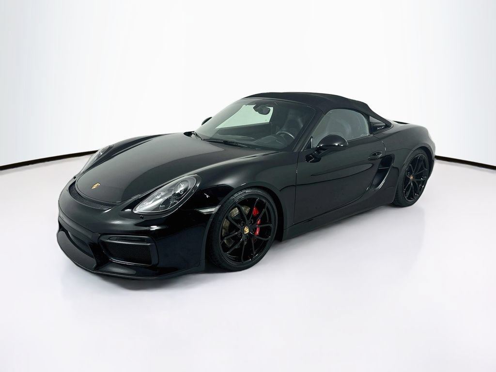Used 2016 Porsche Boxster Spyder RWD image 1