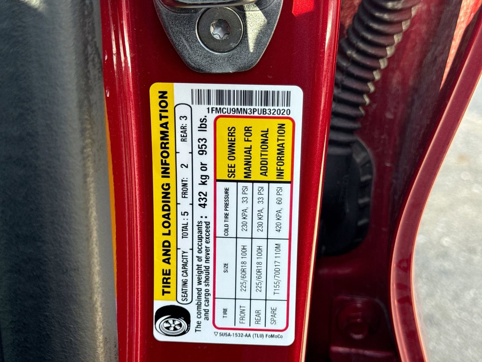 Certified 2023 Ford Escape ST-Line w/ Tech Pack #1 AWD/4WD image 36