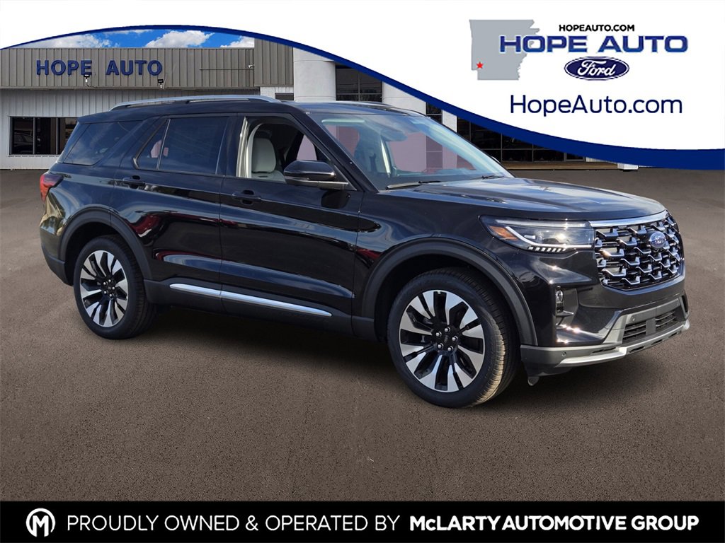 New 2025 Ford Explorer Platinum w/ LUX Leather Package