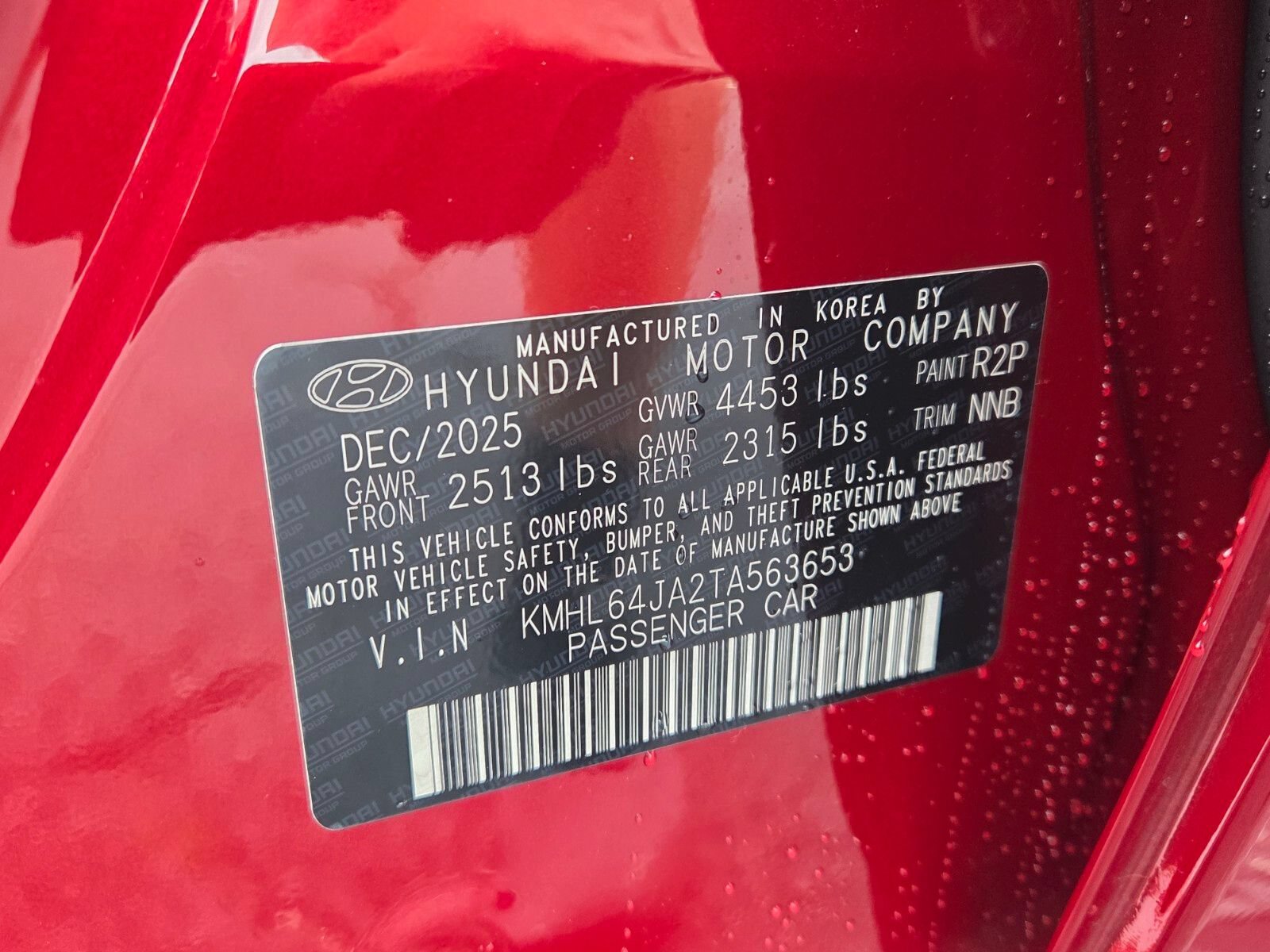 New 2026 Hyundai Sonata SEL FWD image 17