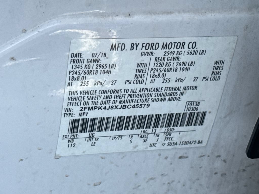 Used 2018 Ford Edge SEL w/ Equipment Group 201A AWD/4WD image 34