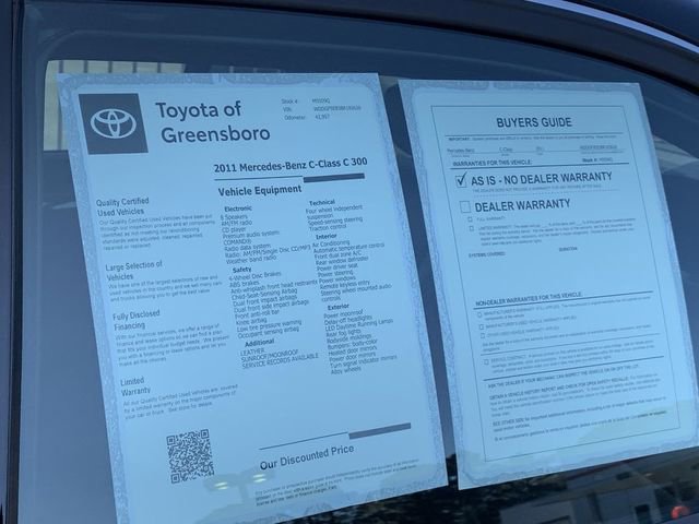 Used 2011 Mercedes-Benz C 300 Sedan image 35