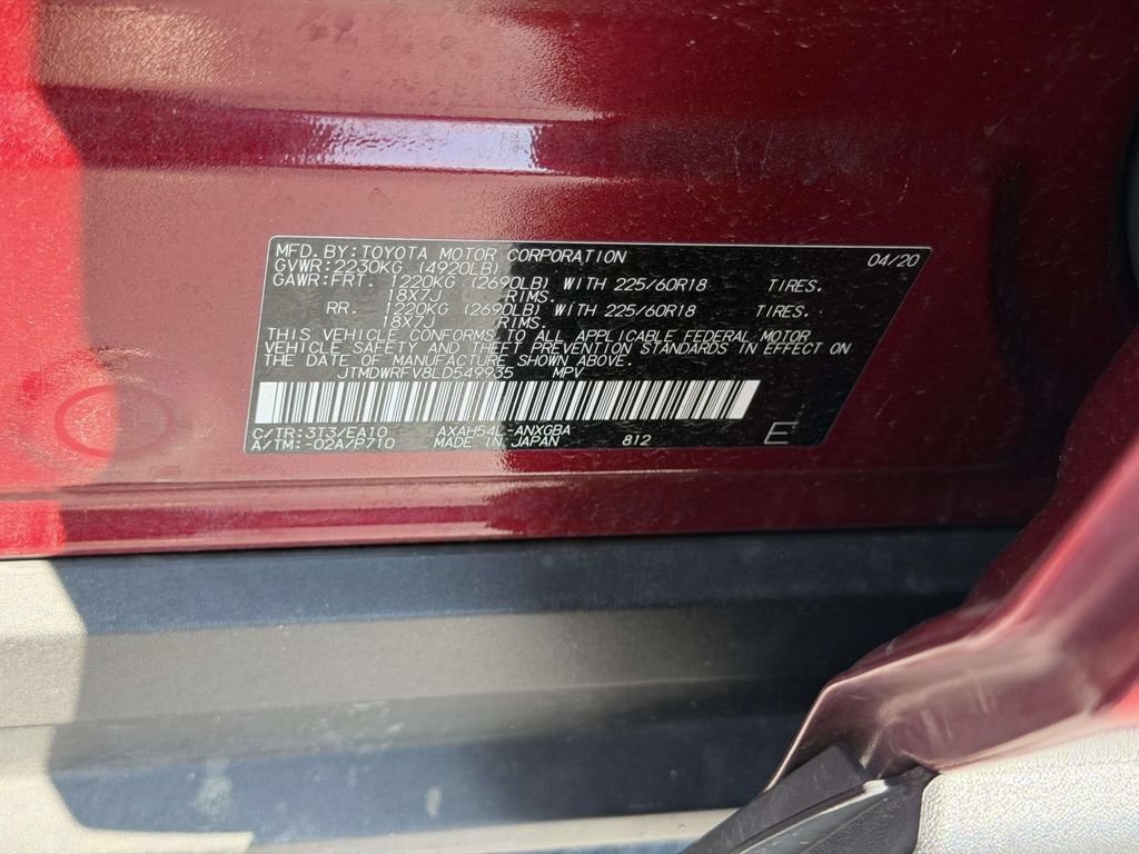 Used 2020 Toyota RAV4 Limited AWD/4WD image 27
