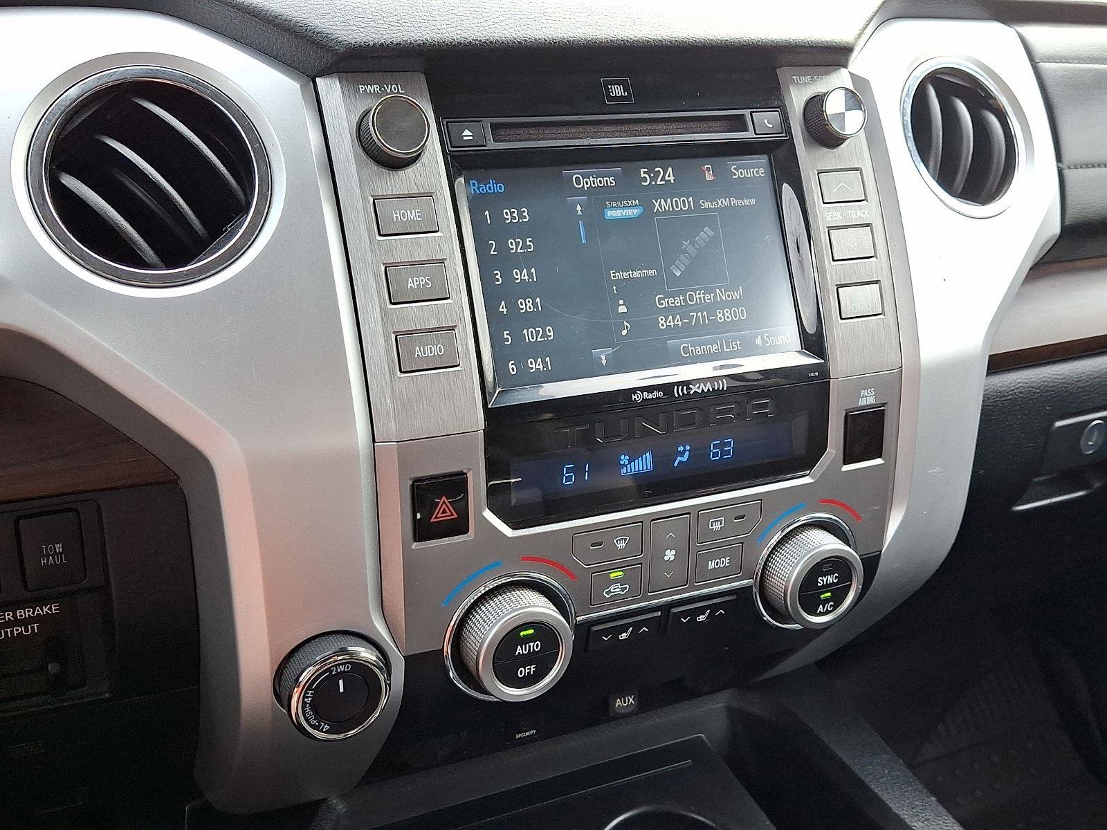 Used 2018 Toyota Tundra Limited w/ Limited Premium Package AWD/4WD image 19