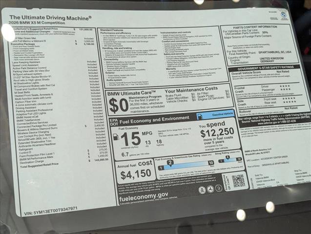 New 2026 BMW X5 M Competition image 18