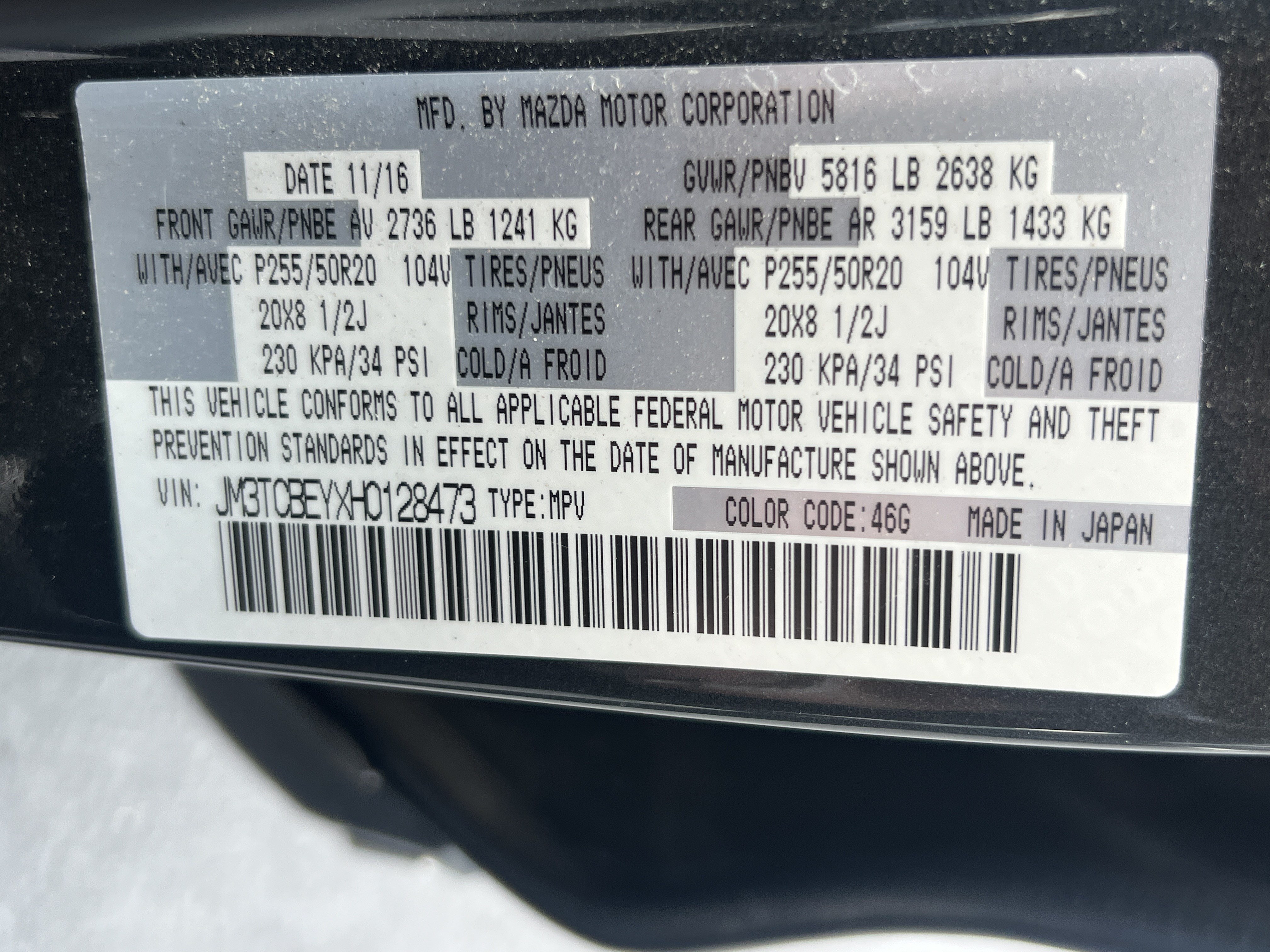 Used 2017 MAZDA CX-9 Signature AWD/4WD image 37