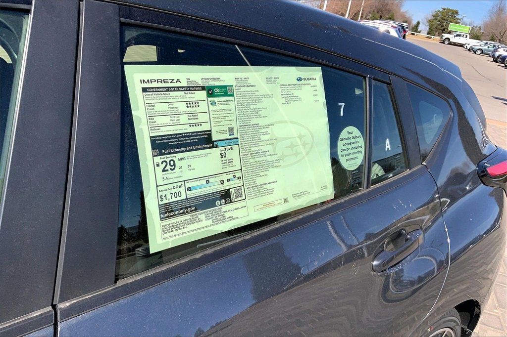 New 2026 Subaru Impreza 2.0i Sport image 14