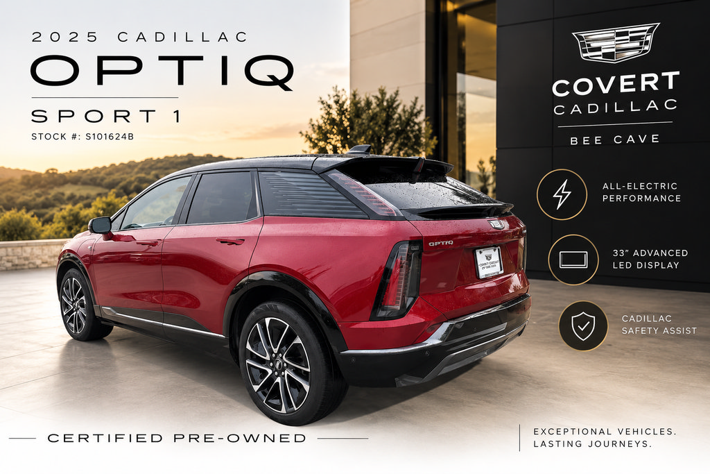Certified 2025 Cadillac Optiq Sport 1 w/ LPO, Floor Liner Package AWD/4WD image 3