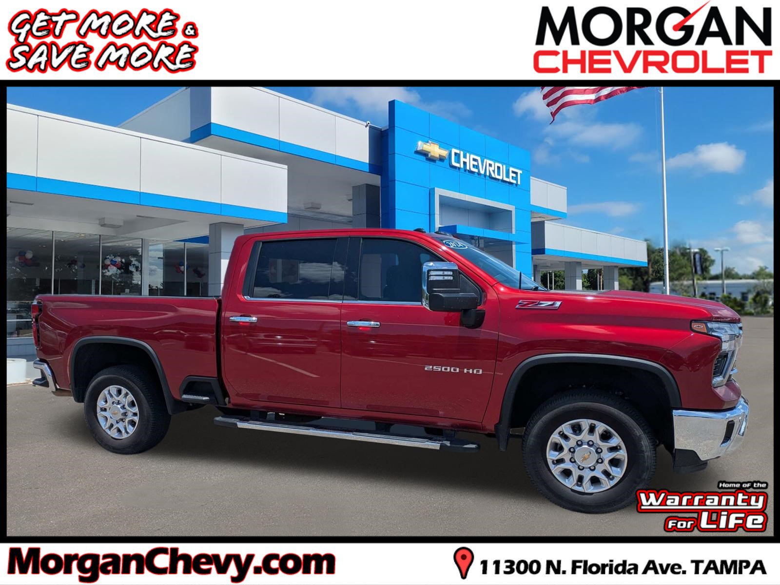 Used 2024 Chevrolet Silverado 2500 LTZ w/ LTZ Premium Package AWD/4WD image 1