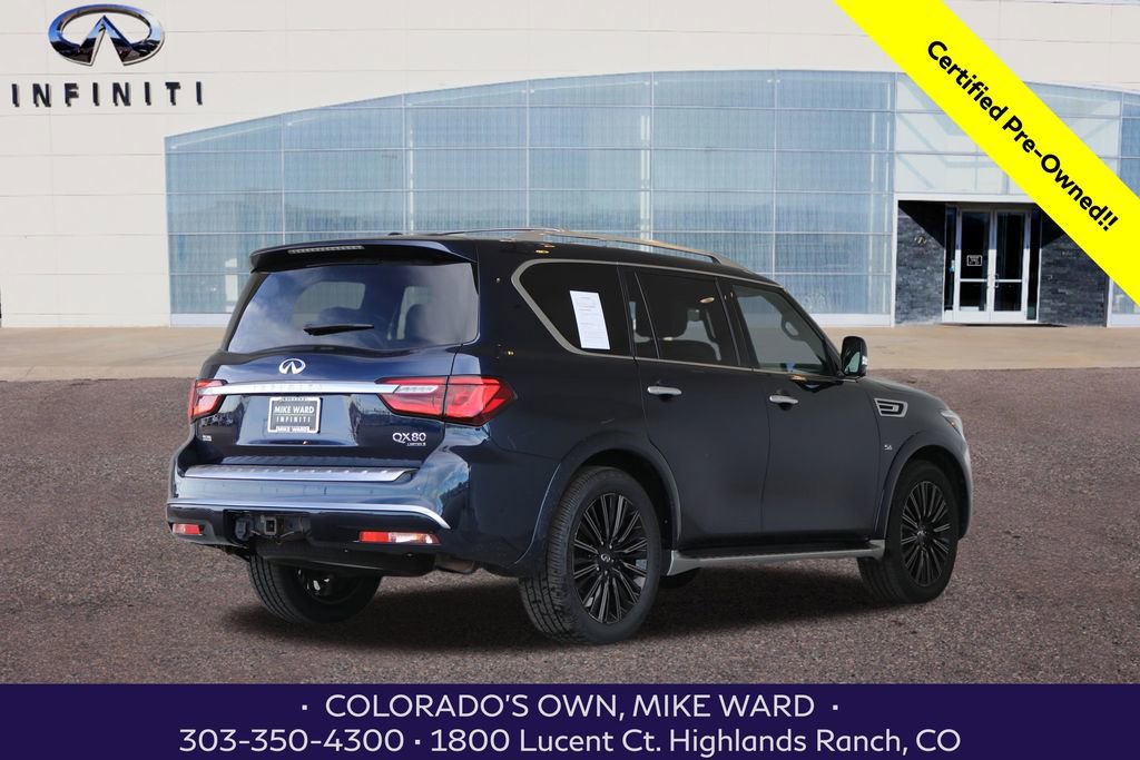 Certified 2019 INFINITI QX80 Limited w/ All-Season Package image 6