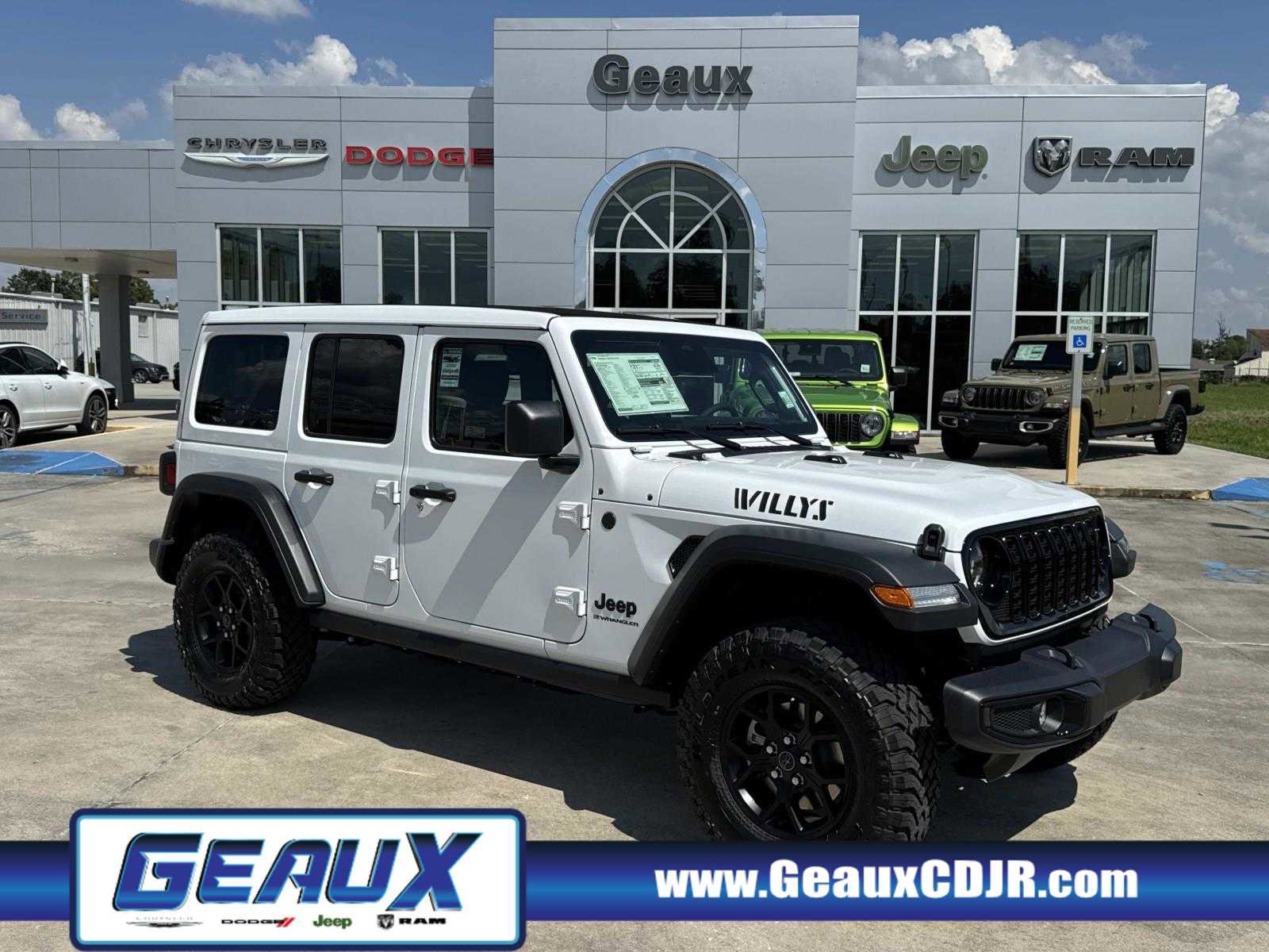 New 2025 Jeep Wrangler Willys
