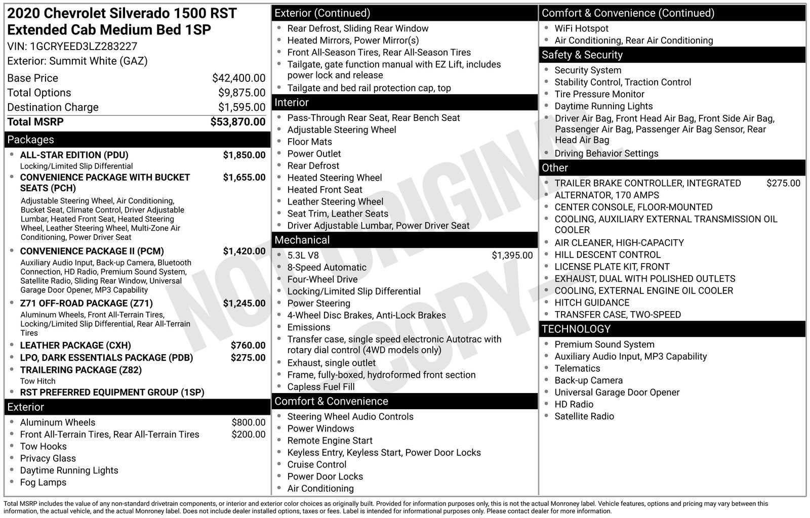 Used 2020 Chevrolet Silverado 1500 RST w/ All-Star Edition AWD/4WD image 31