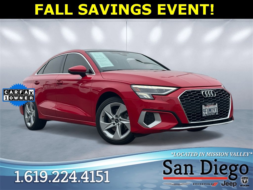 Used 2023 Audi A3 2.0T Premium
