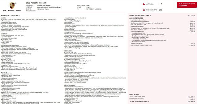 Used 2022 Porsche Macan S image 61