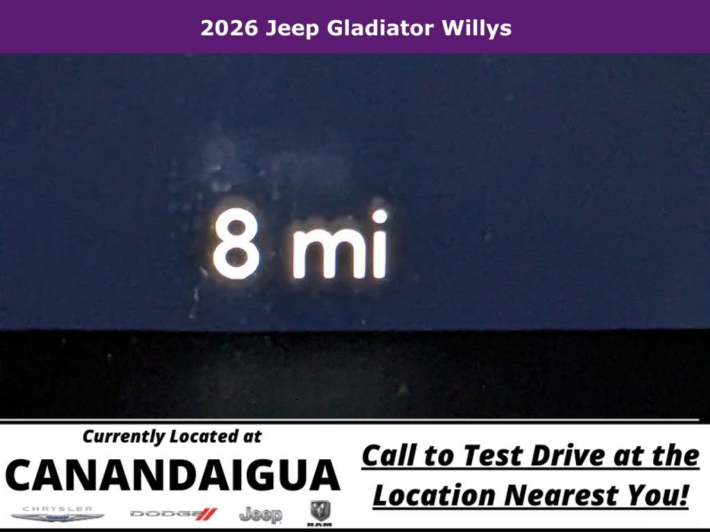 New 2026 Jeep Gladiator Willys image 19