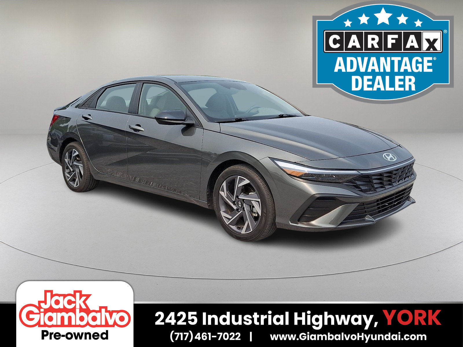 Certified 2025 Hyundai Elantra Sport
