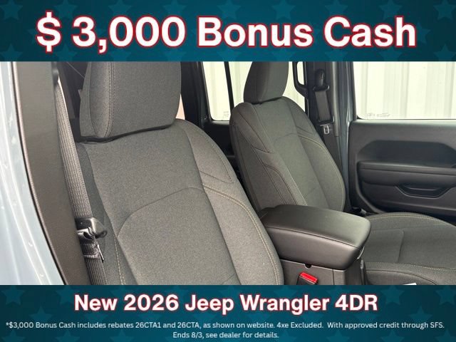 New 2026 Jeep Wrangler Unlimited Sport AWD/4WD image 23