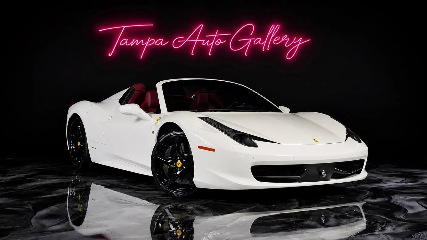Used 2014 Ferrari 458 Spider RWD image 1
