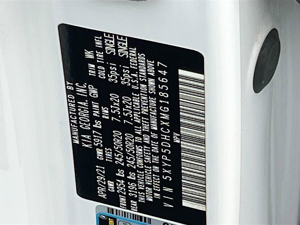 Used 2021 Kia Telluride SX w/ Nightfall Edition Package image 35