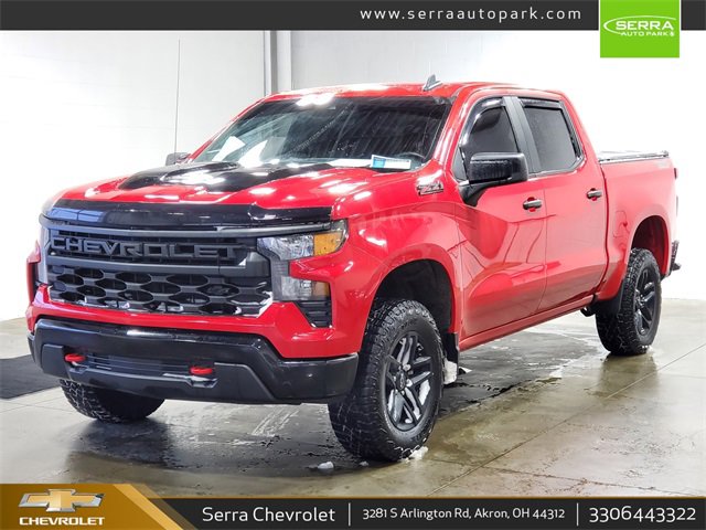 Certified 2023 Chevrolet Silverado 1500 Custom Trail Boss w/ LPO, Dark Essentials Package