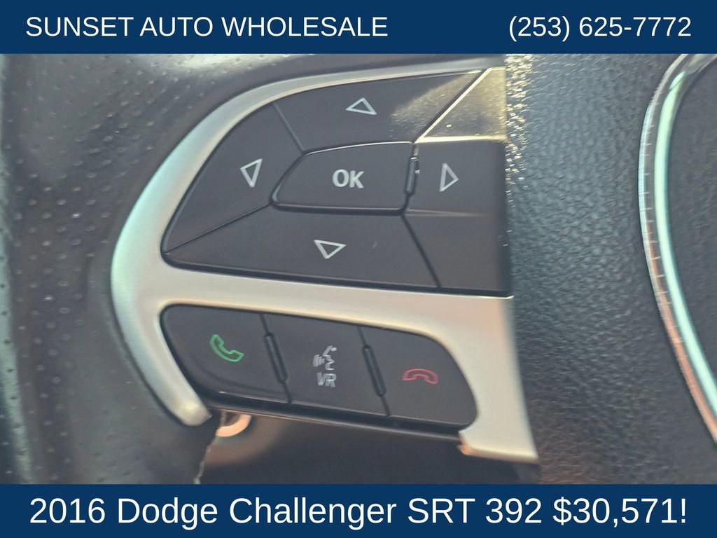 Used 2016 Dodge Challenger SRT w/ Technology Group RWD image 33